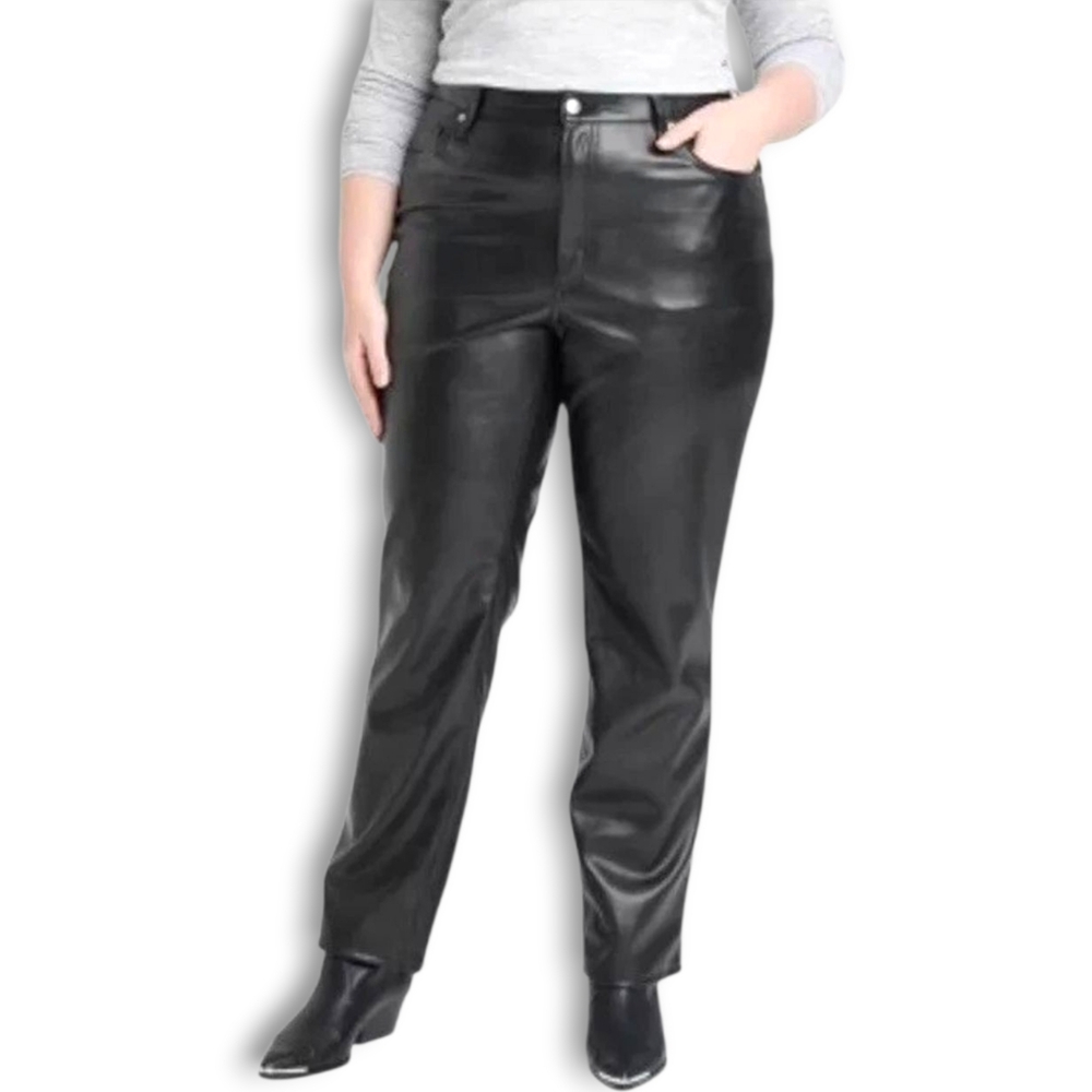 UNIVERSAL THREAD Faux Leather Highest Rise Pants